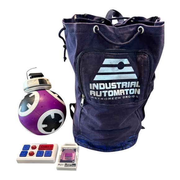 Star Wars Disney Galaxy's Edge Droid Depot Custom Astromech BB-8 Purple & Black‎